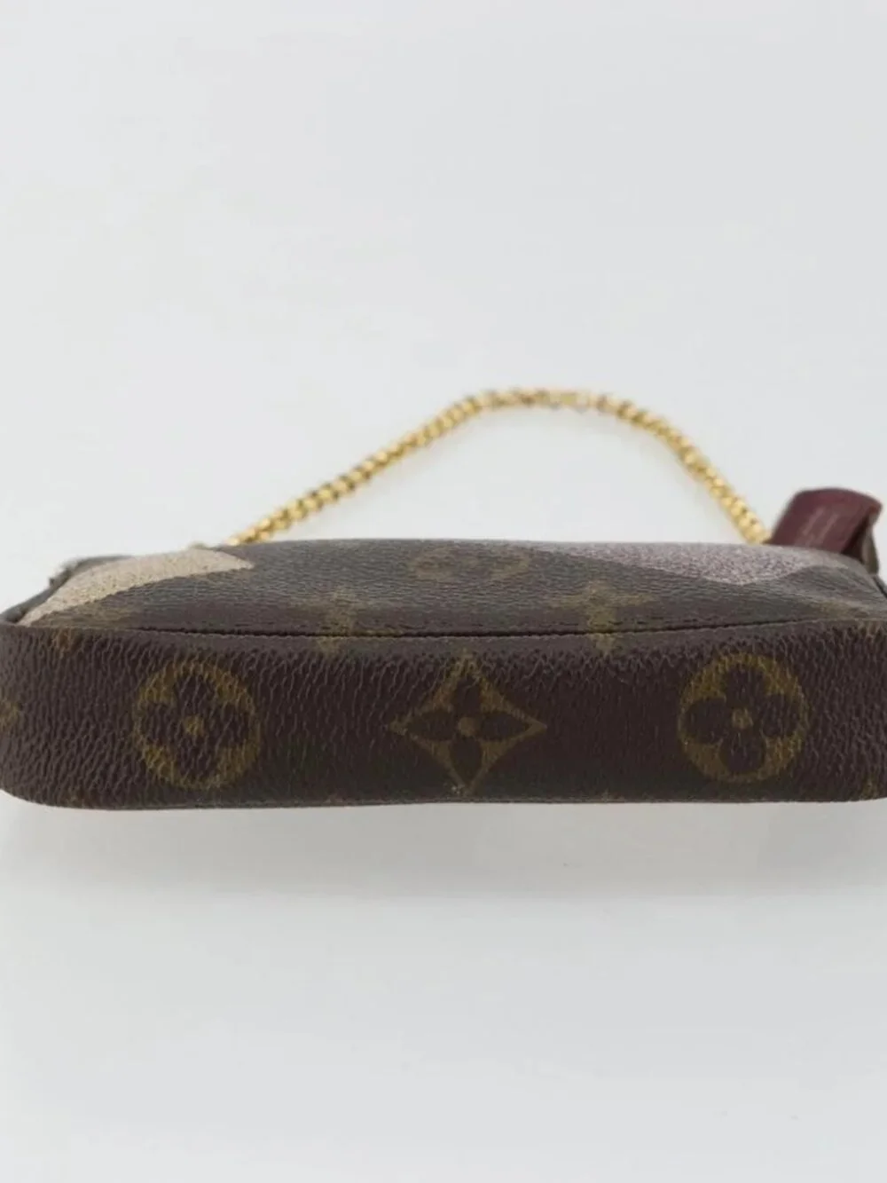 LOUIS VUITTON Monogram Trunk Mini Pochette Accessoires Pouch M63798 Auth 180704